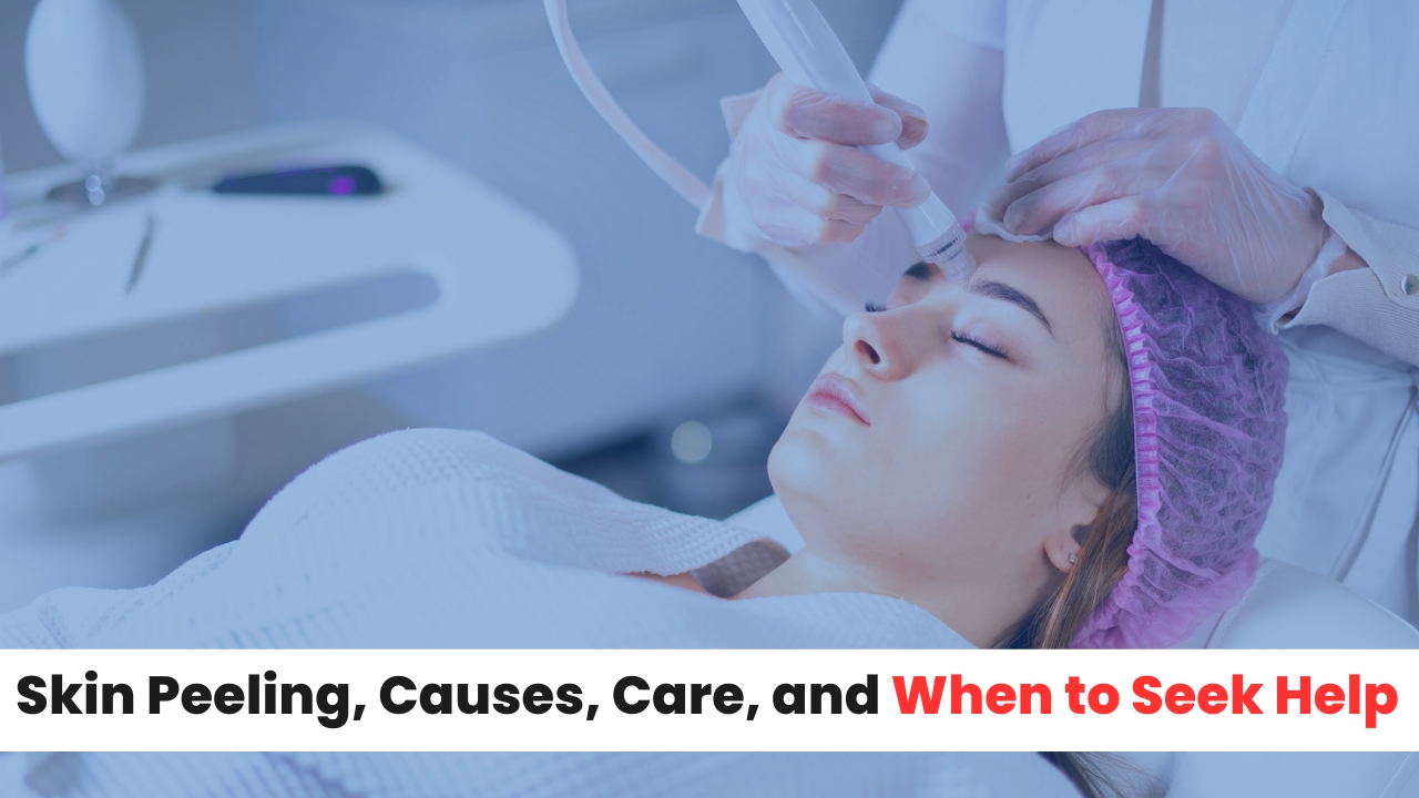 Skin peeling treatment in Lahore